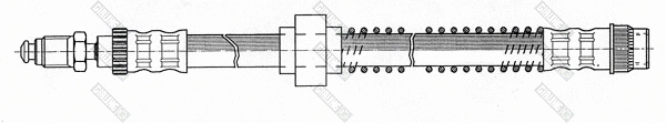 Flexible de frein GIRLING 9002186