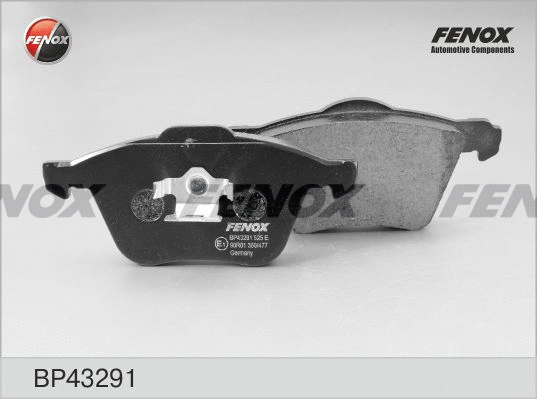 Kit de plaquettes de frein, frein à disque FENOX BP43291