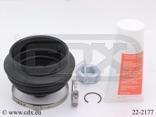 Jeu de joints-soufflets, arbre de commande CDX 22-2177