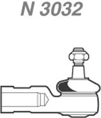 Rotule de barre de connexion NAKATA N 3032