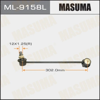 Entretoise/tige, stabilisateur MASUMA ML-9158L