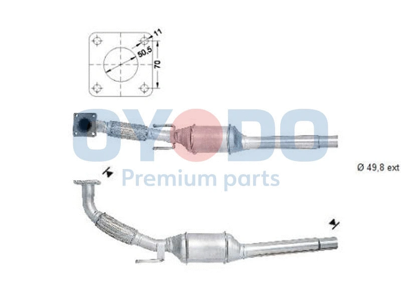 Catalyseur Oyodo 20N0048-OYO