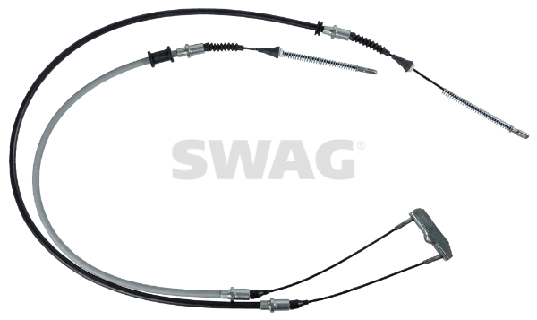 Tirette à câble, frein de stationnement SWAG 40 90 4666