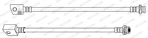 Flexible de frein FERODO FHY2814