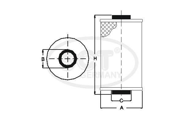 Filtre à huile SCT - MANNOL SH 4793 P