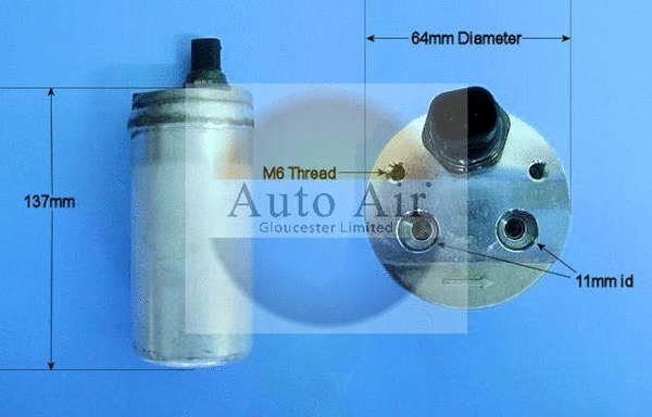 Filtre déshydratant, climatisation AUTO AIR GLOUCESTER 31-0163