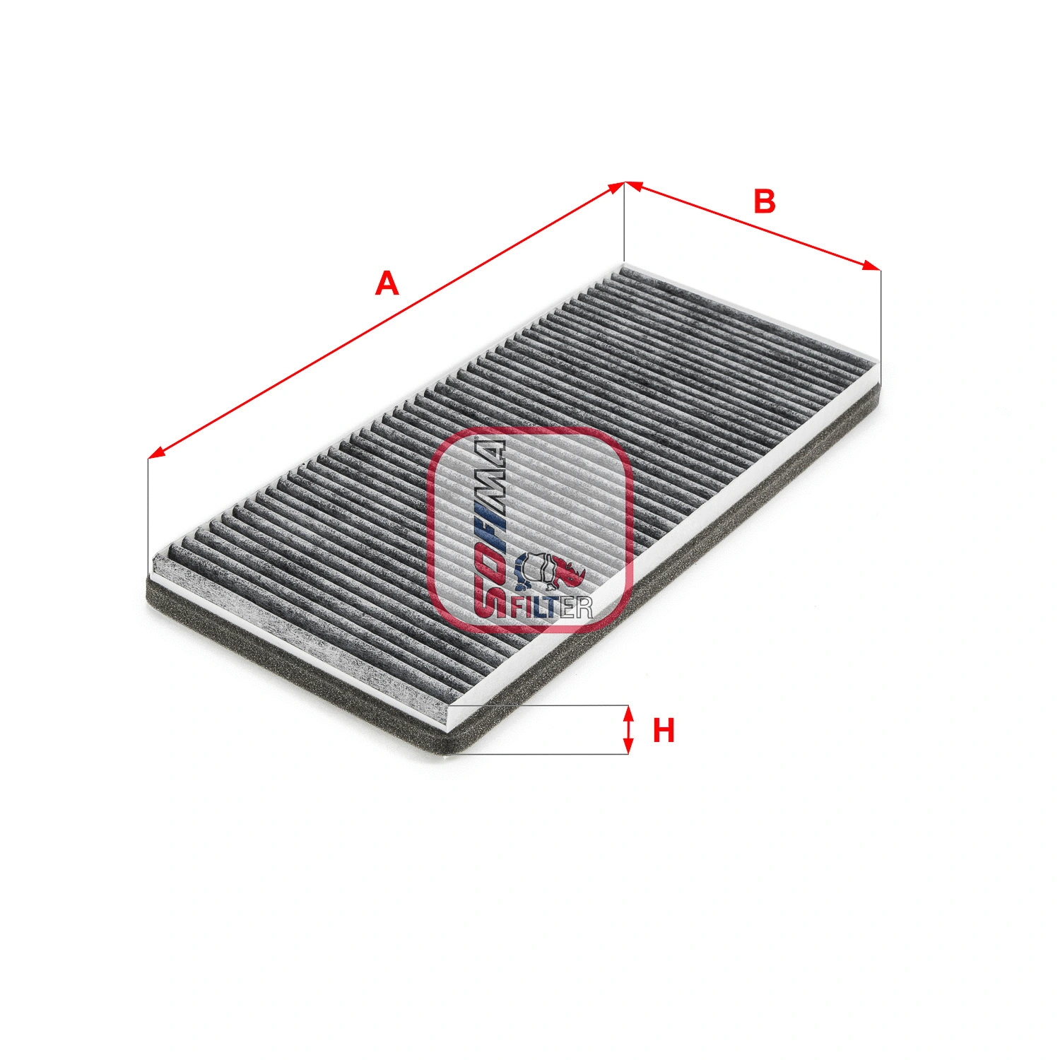 Filtre, air de l'habitacle SOFIMA S 4281 CA