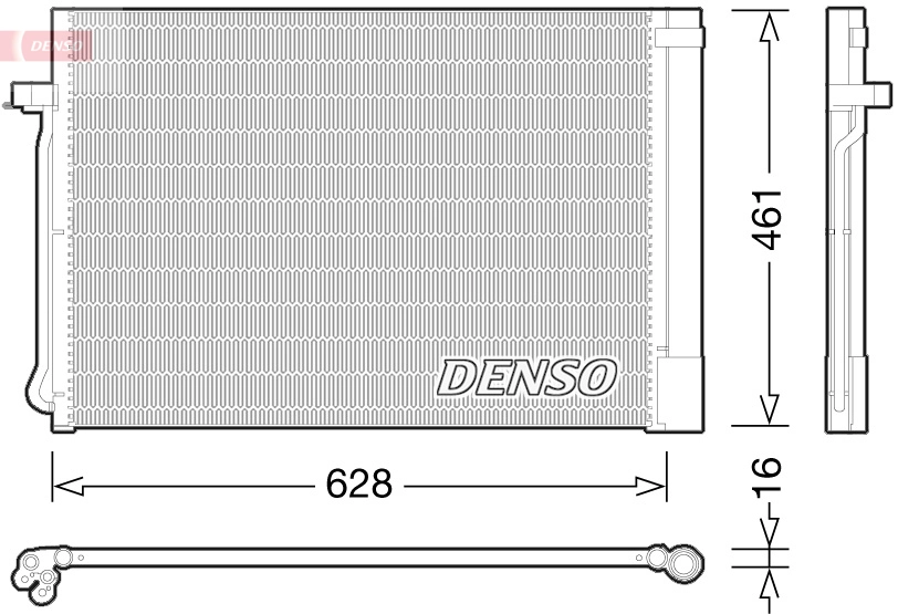 Condenseur, climatisation DENSO DCN05013