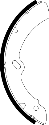 Jeu de mâchoires de frein NISSHINBO NS6001