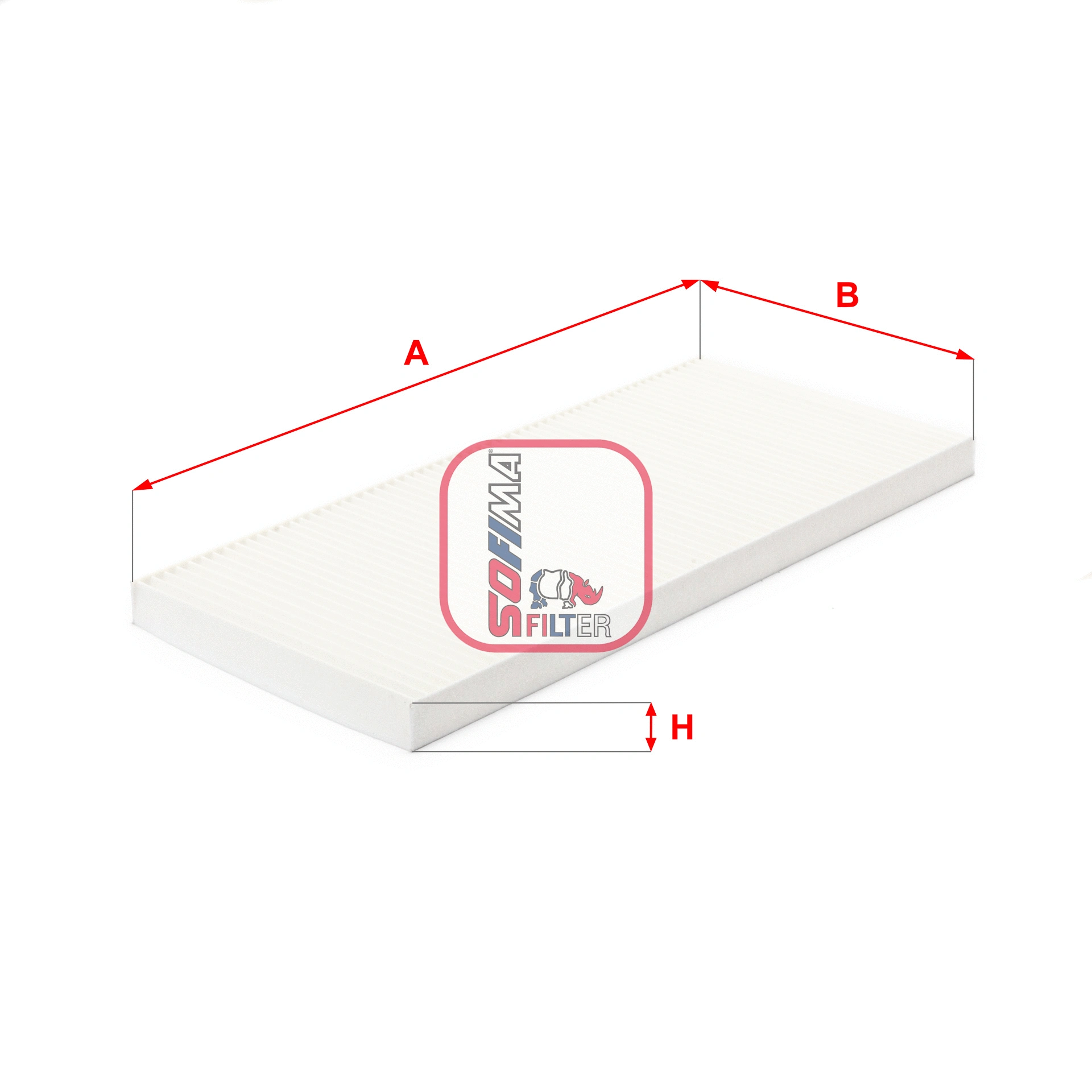 Filtre, air de l'habitacle SOFIMA S 3024 C