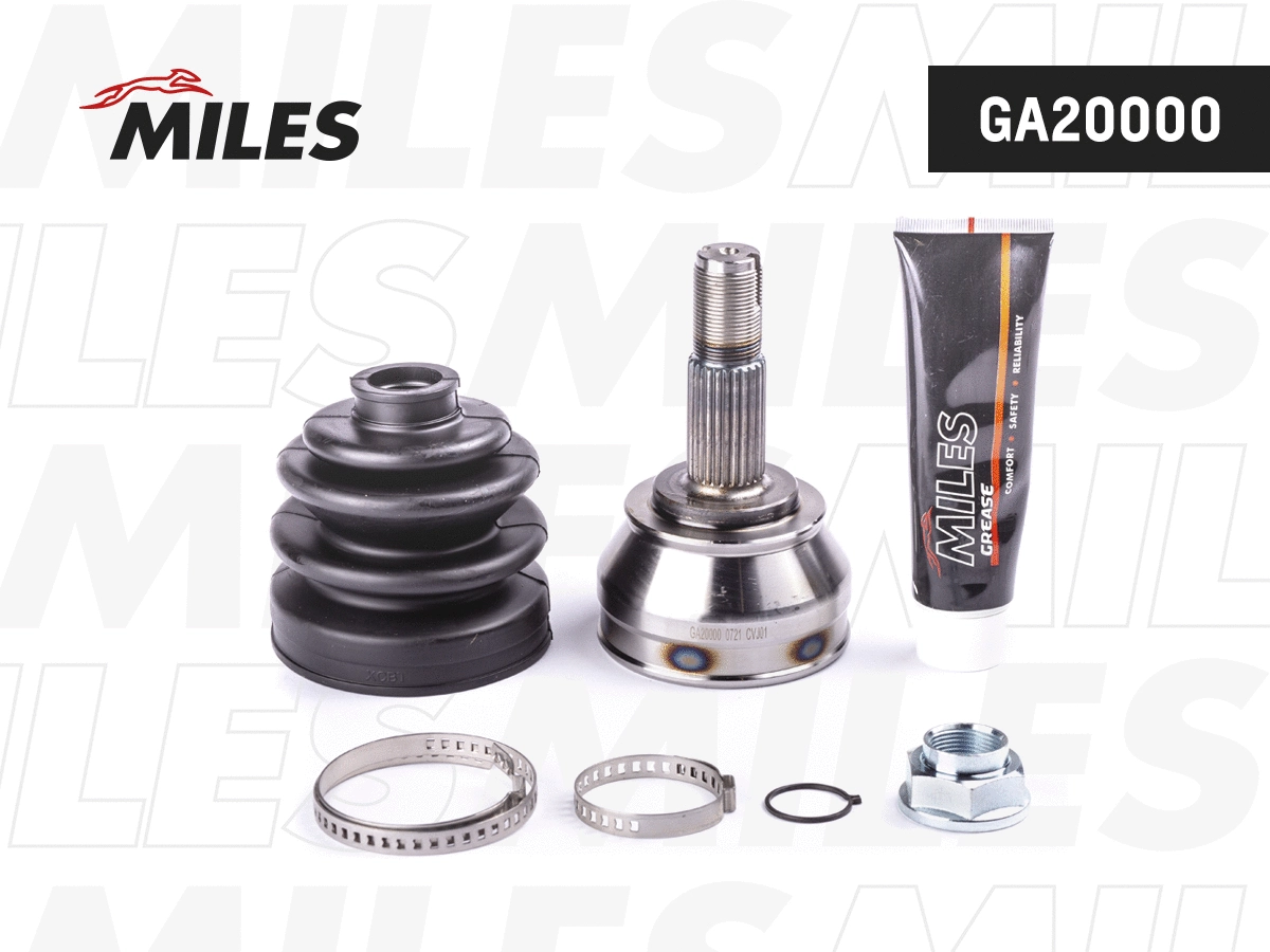 Jeu de joints, arbre de transmission MILES GA20000