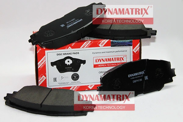 Kit de plaquettes de frein, frein à disque DYNAMATRIX DBP4136