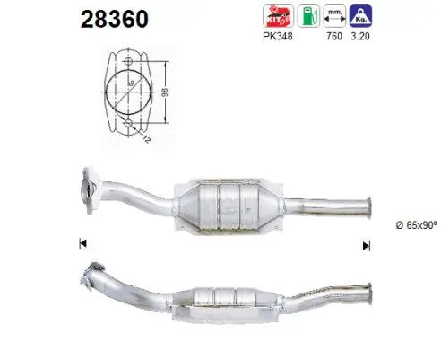 Catalyseur AS 28360