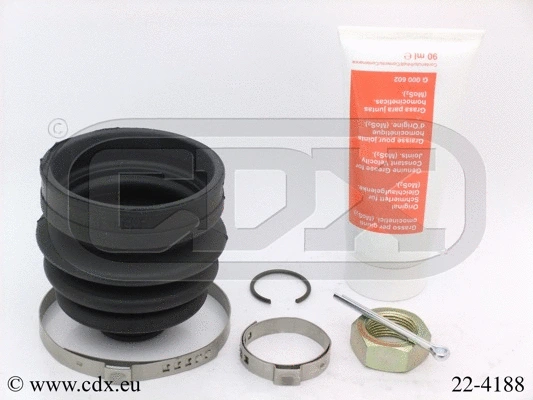 Jeu de joints-soufflets, arbre de commande CDX 22-4188