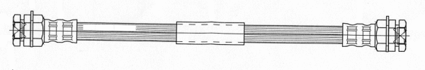 Flexible de frein CEF 513277