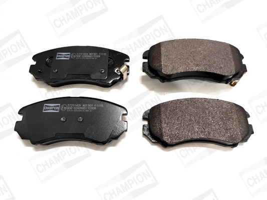 Kit de plaquettes de frein, frein à disque CHAMPION 572514CH