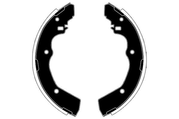 Jeu de mâchoires de frein RAICAM RA29780