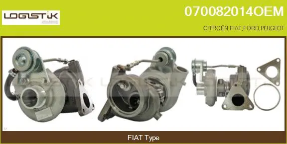 Turbocompresseur, suralimentation LGK 070082014OEM