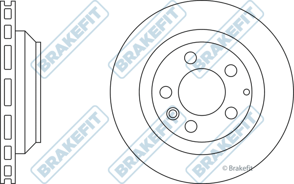 Disque de frein APEC SDK6399