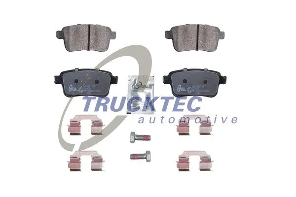 Kit de plaquettes de frein, frein à disque TRUCKTEC AUTOMOTIVE 02.35.448
