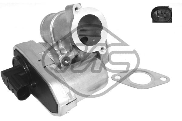 Vanne EGR, commande des gaz d'échappement Metalcaucho 93051