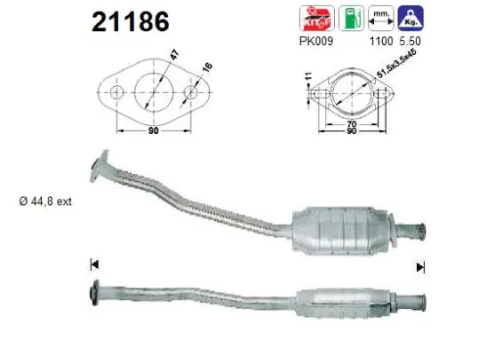 Catalyseur AS 21186