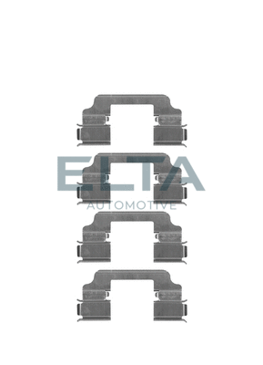 Kit d'accessoires, plaquette de frein à disque ELTA AUTOMOTIVE EA8833