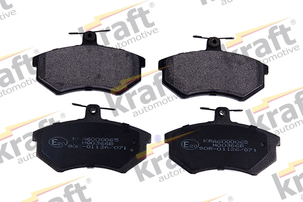 Kit de plaquettes de frein, frein à disque KRAFT AUTOMOTIVE 6000065