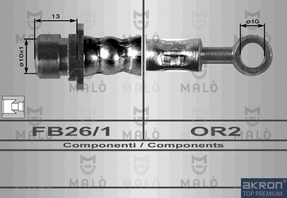 Flexible de frein AKRON-MALÒ 8478