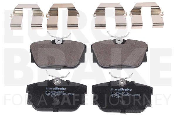 Kit de plaquettes de frein, frein à disque EUROBRAKE 5502224752