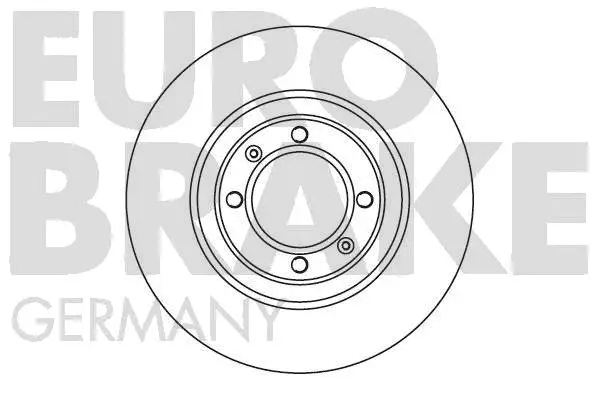 Disque de frein EUROBRAKE 5815201006
