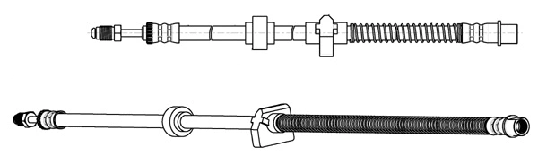 Flexible de frein CEF 512756