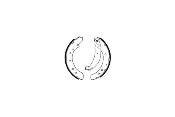 Jeu de mâchoires de frein E.T.F. 09-0516
