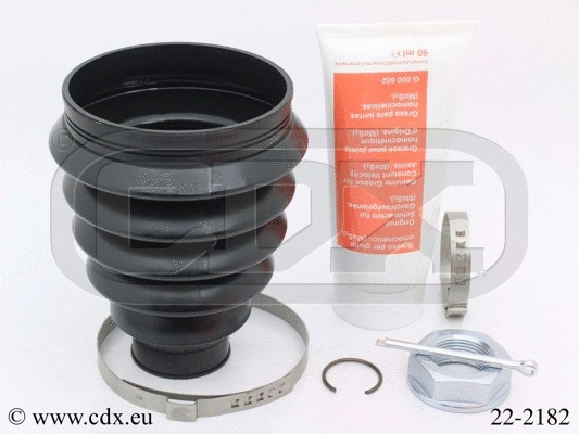 Jeu de joints-soufflets, arbre de commande CDX 22-2182