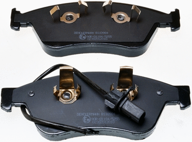 Kit de plaquettes de frein, frein à disque DENCKERMANN B110984