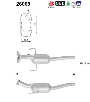 Catalyseur AS 26069