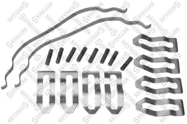 Kit de plaquettes de frein, frein à disque STELLOX 85-01417-SX