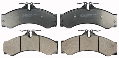 Kit de plaquettes de frein, frein à disque DENCKERMANN B110889