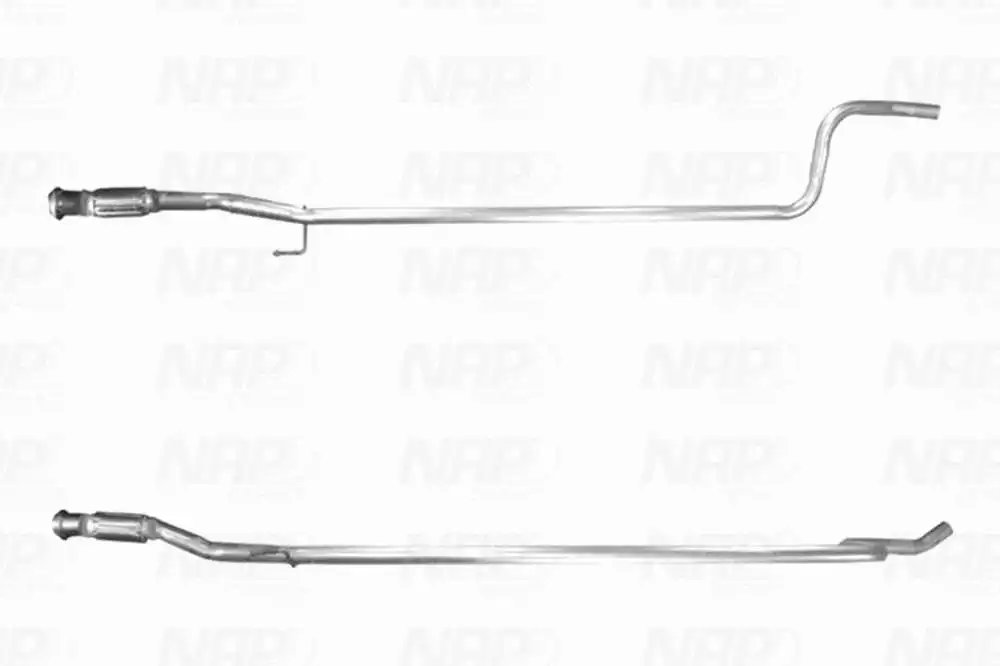 Tuyau d'échappement NAP carPARTS GmbH CAC10666