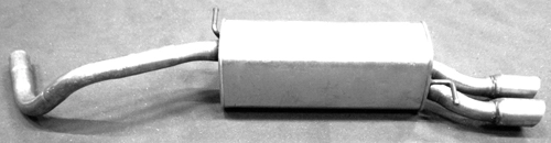 Silencieux arrière VEGAZ GmbH AS-450