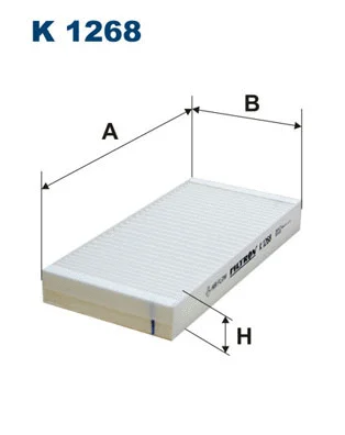 Filtre, air de l'habitacle FILTRON K 1268