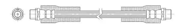 Flexible de frein Technika 36956