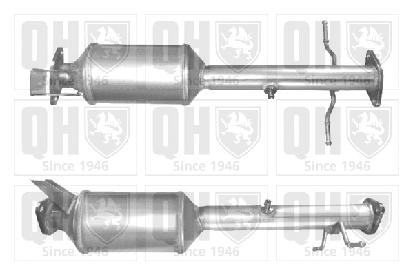 Filtre à particules / à suie, échappement QUINTON HAZELL QDPF11268P