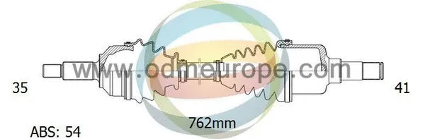 Arbre de transmission 4X4 ESTANFI EST-18-161181