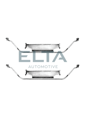 Kit d'accessoires, plaquette de frein à disque ELTA AUTOMOTIVE EA8576