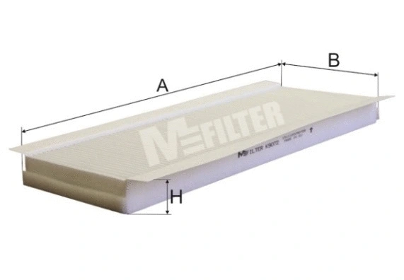 Filtre, air de l'habitacle MFILTER K 9072
