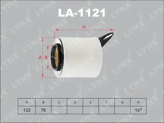 Filtre à air LYNXAUTO LA-1121