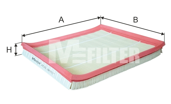Filtre à air MFILTER K 7101