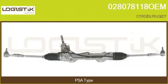 Crémaillère de direction LGK 028078118OEM