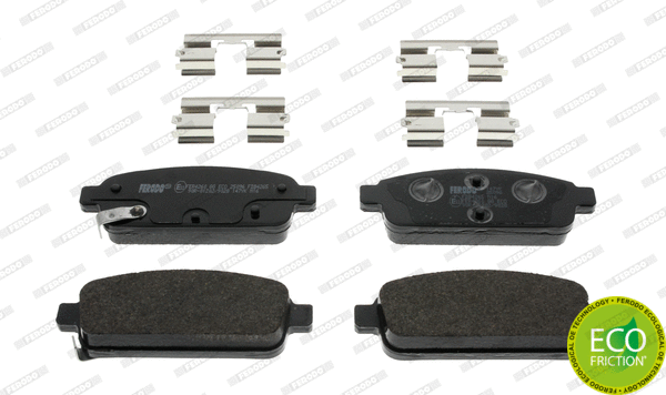 Kit de plaquettes de frein, frein à disque FERODO FDB4265